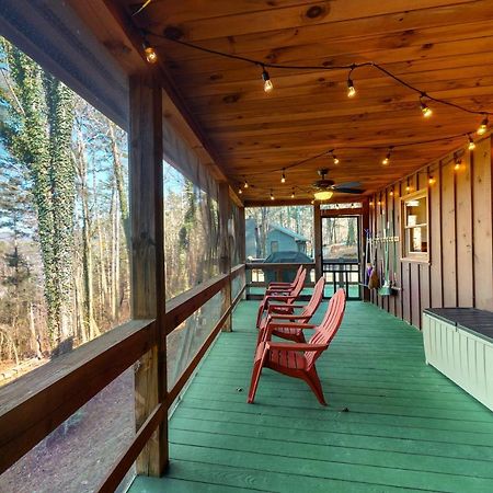 Villa Woodhaven Mineral Bluff Exterior foto